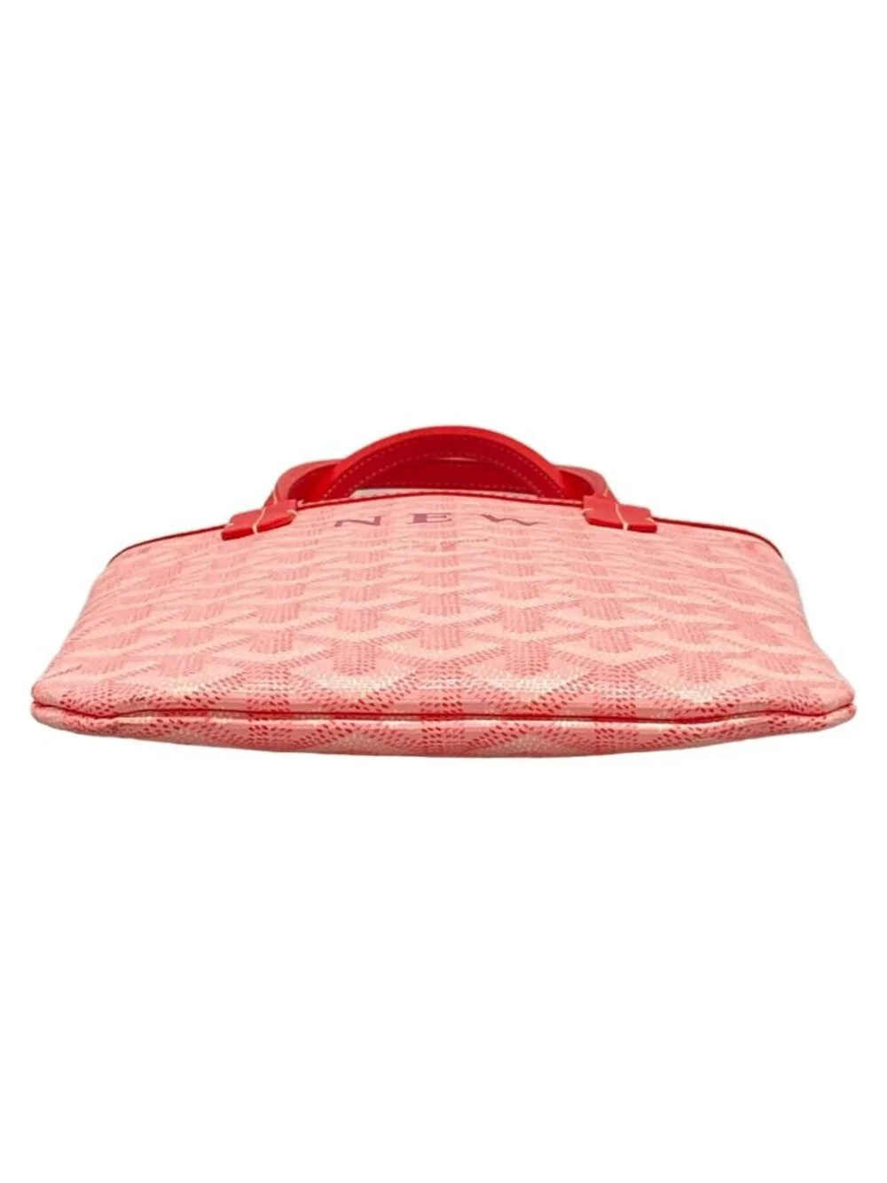 Goyard Tote Bag Poitiers Pink Markage Leather